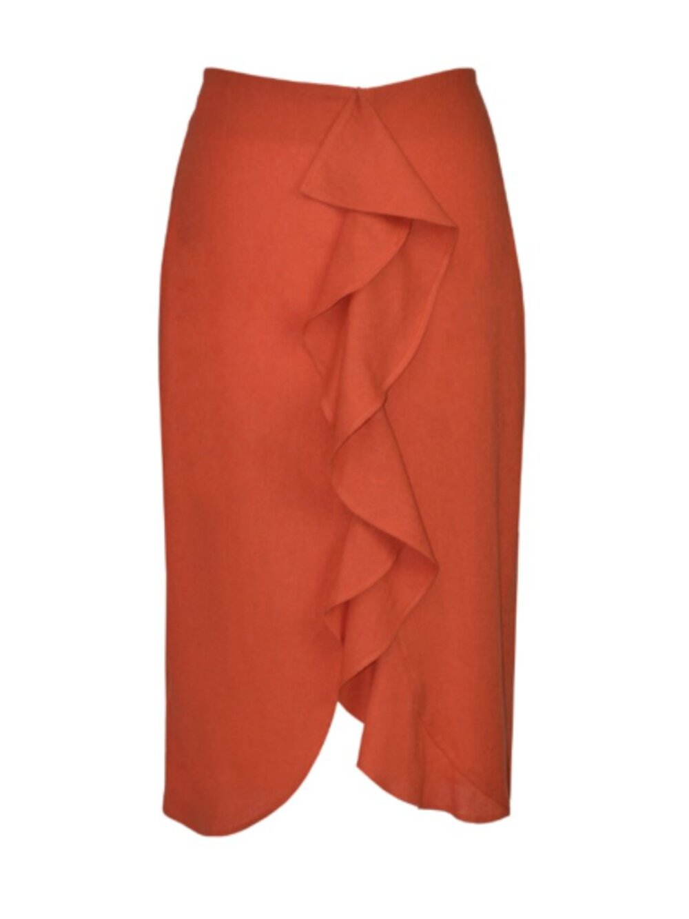 Orange Guaja Najah Skirt